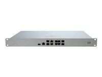 Cisco Meraki MX95 - Bezpecnostní zarízení - 11 porty - 1GbE - 1U k upevnení na regál
