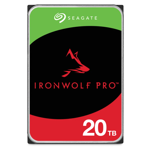 QNAP Seagate, HDD, IronWolf Pro, SATA III, 3.5-inch, 20TB, ST20000NT001