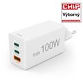 HAMA GaN, Rychlonabíječka, 2x USB-C PD/QC 100W