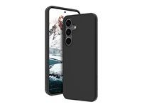 Zadní kryt pro mobilní telefon - plast - noční čerň - pro Samsung Galaxy S25