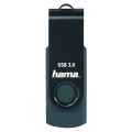 HAMA Drive Rotate, USB Klíč, 32GB, modrý