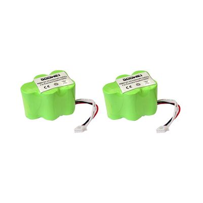 Baterie pro ECOVACS DEEBOT D62, D66, D73, D76, D77 GOOWEI 3300mAh Ni-Mh 2ks