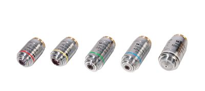 Sada objektivů MAGUS FL S-APO60 PlanF S-Apo 4х/10х/20х/40х/100х olej ∞/0,17 H60 mm