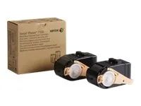 2-balení - černá - originální - kazeta s barvivem - pro Phaser 7100DN, 7100N, 7100V_DN, 7100V_NC