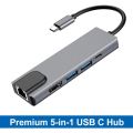 MEGATECH 5v1, Dokovacia stanica, USB-C