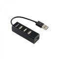 SBOX H204 black USB 2.0 port 4x