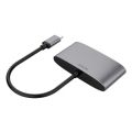 DELTACO USBC-HDMI22, Adaptér USB-C/HDMI, 4K@60Hz