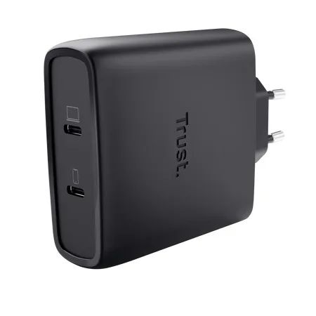Trust maxo 100W 2P usb-c gan charger blk