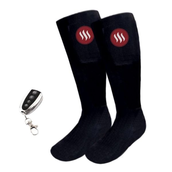 GLOVII Socks, Vyhřívané ponožky, L, černé