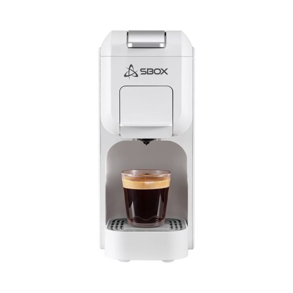 SBOX CM-719 BARISTA, Kapsulový kávovar, bílý