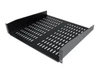 2U Network Rack Shelf (CABSHELFV) - Police skříně - černá - 2U - 19" - pro P/N: RK12OD2, RK2537BKM, RK3236BKF, RK4236BKB, RK4242BK24, RK4242BK30, RKQMCAB12V2