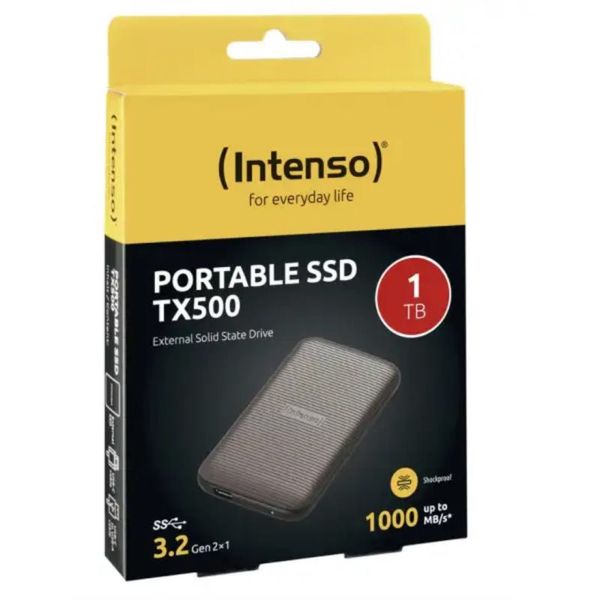 INTENSO TX500, Externí SSD disk, 1TB