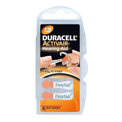 DURACELL Activair 13, baterie do nasl. přístrojů