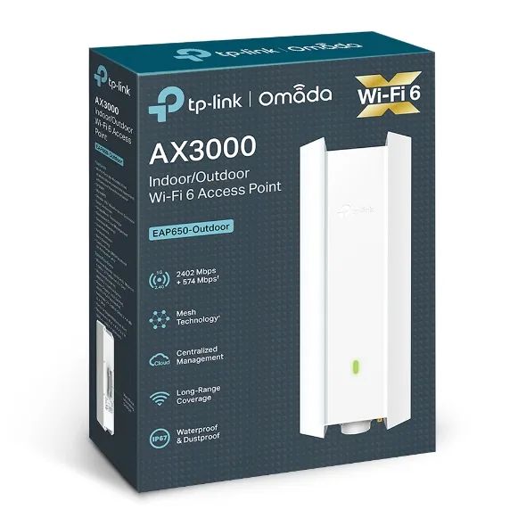 TP-Link EAP650-Outdo AX3000 Access Point Omada SDN