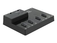 Dokovací stanice SSD - oddílů: 4 - M.2 - M.2 NVMe Card - USB 3.2 (Gen 2) - černá