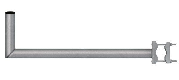 Anténní držák 70 na balkón s třmenem průměr 42mm výška 16cm