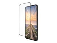 Ochrana obrazovky pro mobilní telefon - bulk - sklo - barva rámu černá - pro Samsung Galaxy S25