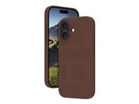 Zadní kryt pro mobilní telefon - kompatibilita s MagSafe - kůže full-grain - dark tan - pro Apple iPhone 17