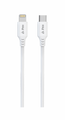Kabel iPEAX 90010115 USB-C/Lightning 1,5 m bílý