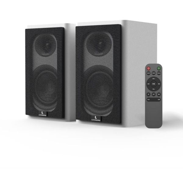 LAUDBERG XS1B, Bluetooth reproduktory 2.0, bílá