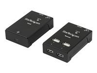 165ft (50m) USB Over Cat5/Cat6 Extender - Compact USB 2.0 Over Ethernet Extender (USB2004EXTV) - Rozšiřovací zařízení USB - USB 2.0 - přes CAT 5/6 - 4 porty - až 50 m - pro P/N: SVA5N3NEUA