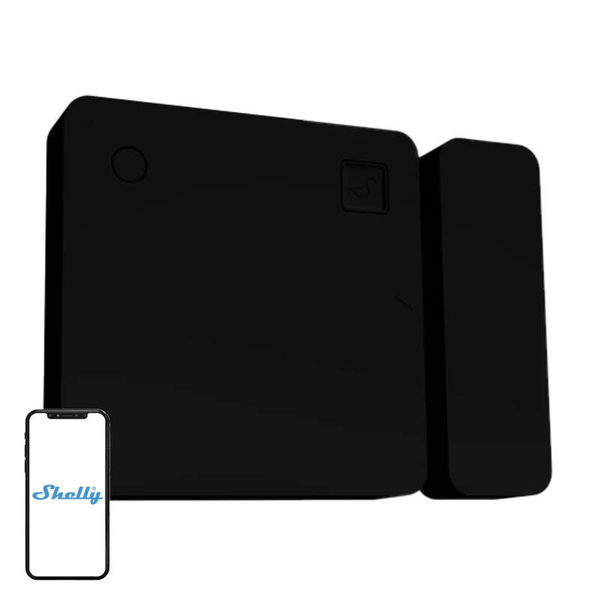 Chytrý detektor dveří/oken SHELLY BLU Black Bluetooth