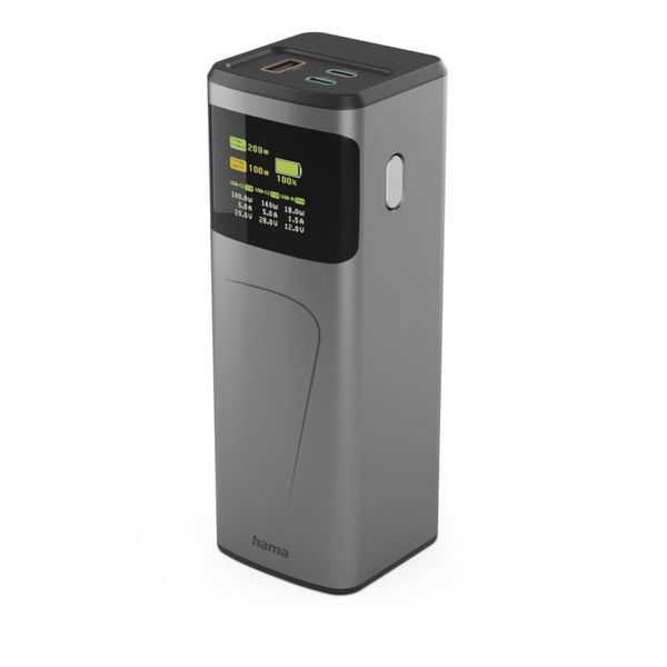 HAMA High Power, Powerbanka, 24000 mAh, USB-C/A 20