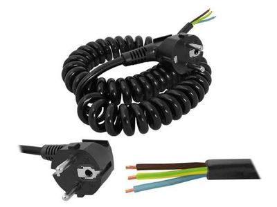 Flexo šňůra zkroucená 3x1,5mm2 5m HADEX N255G