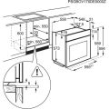 ELECTROLUX Vestavná trouba EOD6P77WX