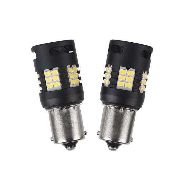 Autožárovka LED BA15S 12V CARCLEVER 30LED 3020SMD bílá 2ks