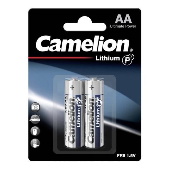 CAMELION Baterie lithiové AA 2ks FR06