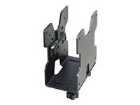 Montáž mini PC - montáž pod stůl, montáž na sloupek, montáž na nástěnnou kolejnici, montáž držákem VESA - černá - pro Ergotron NX; LX Dual Side-by-Side Arm