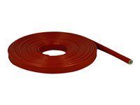 Fire-Proof Sleeving Silicone-Coated 10 m