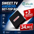 Sweet TV Box INEXT TV5 Ultra + 3 měsíce SWEET.TV ZDARMA