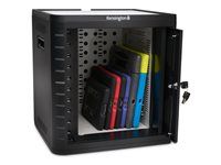 Skříňka - pro 10 tabletů - černá