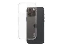 Zadní kryt pro mobilní telefon - s cistým rámem - oleofóbní povrch, termoplastický polyuretan (TPU), polykarbonát (PC) - průhledná - pro Apple iPhone 16 Pro Max