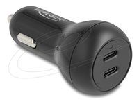Car Charger 2 x USB Type-C PD 3.0 with