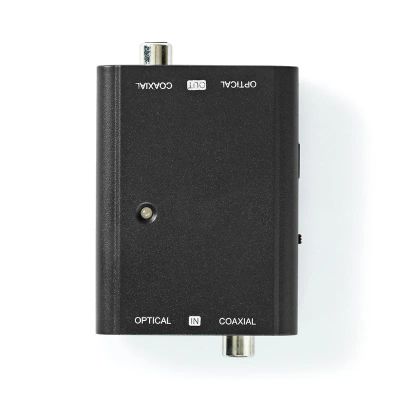 Prevodník 2x Toslink/2x Cinch NEDIS ACON2507BK
