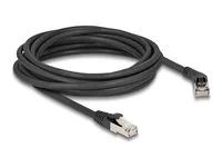 RJ45 Network Cable Cat.6A S/FTP plug 45°