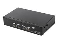 Keyboard/Video/Mouse Switch (SV431DPUA2) - Přepínač KVM / audio - 4 x KVM / zvuk - 1 místní uživatel - desktop - AC 100 - 240 V