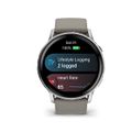 GARMIN VENU 4, Chytré hodinky, Silver + Gray 45