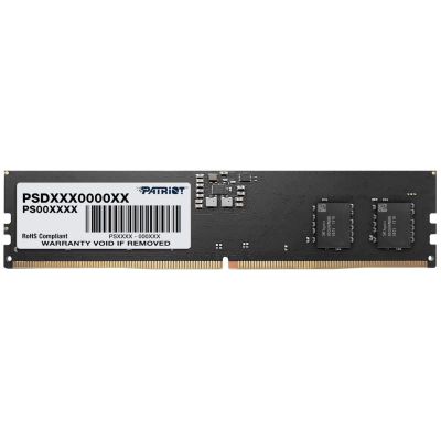 PATRIOT RAM 8GB (1x8GB), DDR5, 5600MHz, CL46