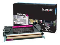 Vysoká výtěžnost - purpurová - originální - kazeta s barvivem LCCP - pro Lexmark C748de, C748dte, C748e, CS748de