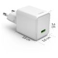 HAMA Super-mini, Rychlonabíječka, USB-C PD/QC 45W