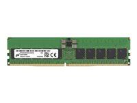 Micron - DDR5 - modul - 32 GB - DIMM 288-pin - 6400 MT/s / PC5-25600 - CL52 - registrovaná - ECC