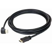 Kabel HDMI 1.4 Male/Male 1,8 m konektor 90°