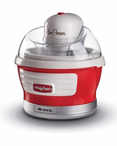 Ariete Party Time Ice Cream Maker 643, červený