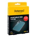 INTENSO TX100, Externí SSD disk, 250GB