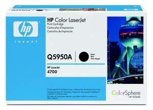 hp color laserjet černý toner, Q5950A
