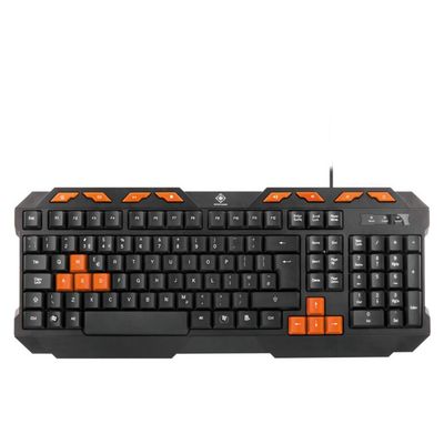 DELTACO GAM-024UK, Herní klávesnice, USB, EN